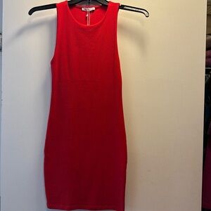 Zara red mini dress